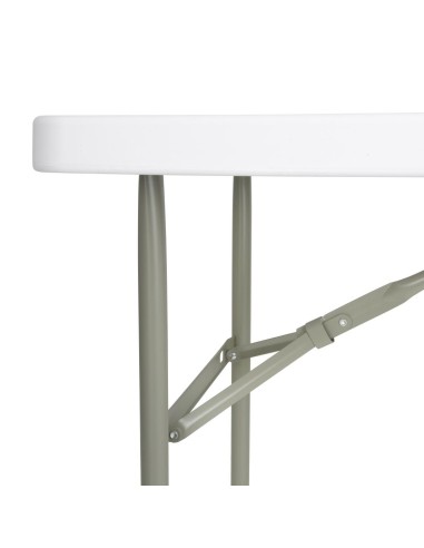 Table pliante Bolero 1220 mm - solide et compacte