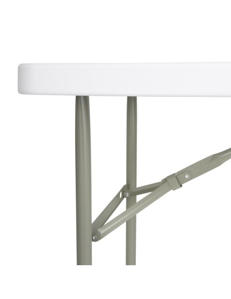 Table pliante Bolero 1220 mm - solide et compacte