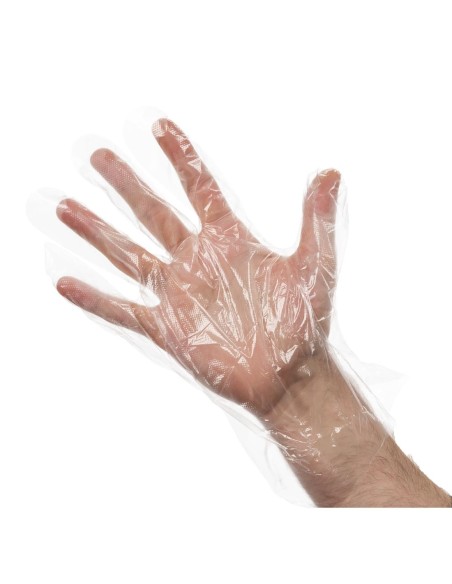 Gants jetables transparents Supertouch - Lot de 100
