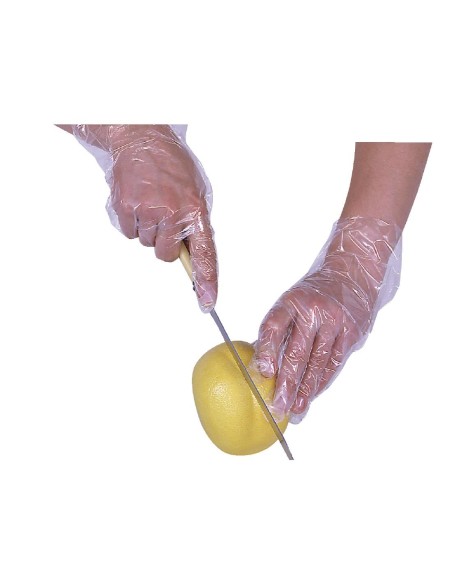 Gants jetables transparents Supertouch - Lot de 100