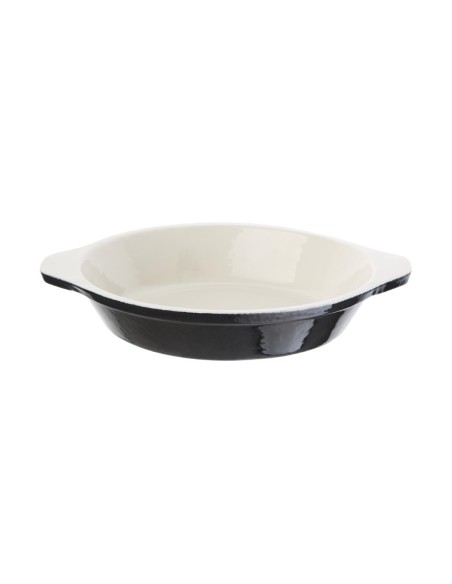 Plat à gratin rond noir Vogue 750 ml - Fonte antiadhésif
