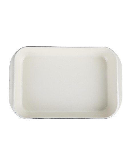 Plat à rôtir en fonte Vogue noir 405x250 mm - 5 L