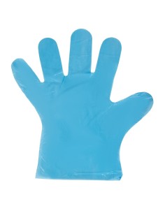 Gants jetables bleus Supertouch - Lot de 100