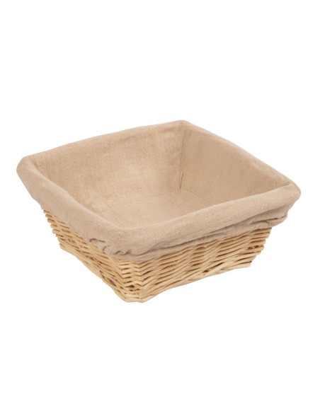 Panier en osier Olympia carré - 100x230 mm