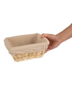 Panier en osier Olympia carré - 100x230 mm 2