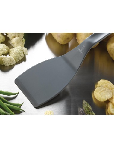 Spatule pleine coudée Matfer Bourgeat 320 mm - Gris
