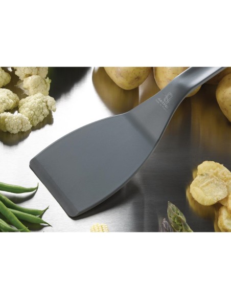 Spatule pleine coudée Matfer Bourgeat 320 mm - Gris