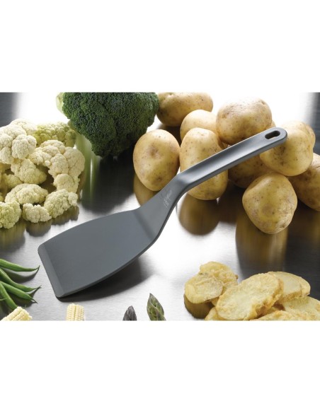 Spatule pleine coudée Matfer Bourgeat 320 mm - Gris