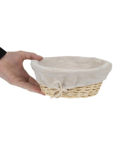 Panier en osier Olympia rond - 90x230 mm