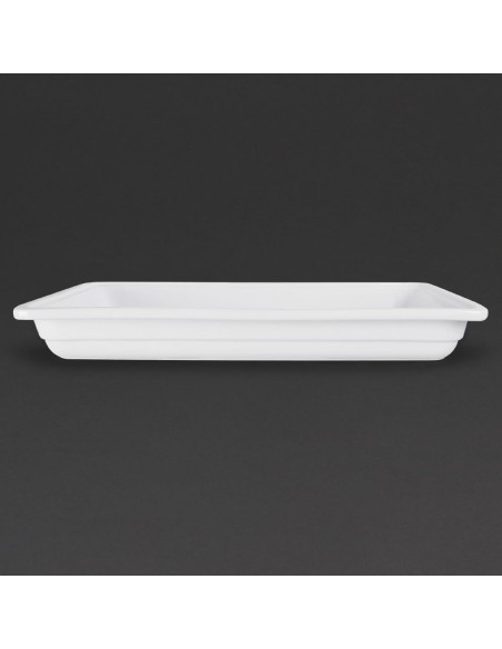 Plat en porcelaine GN 1/1 65mm - Olympia
