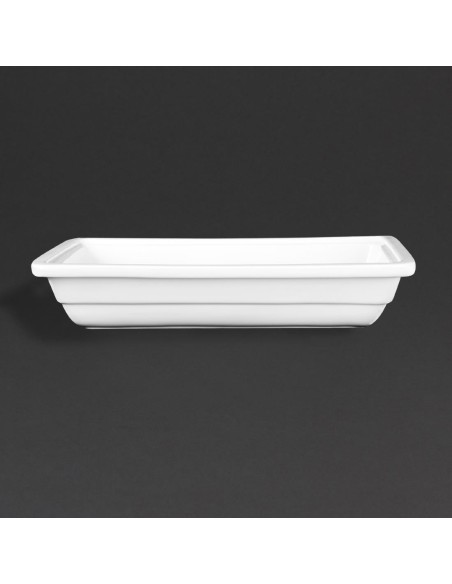 Plat en porcelaine GN 1/3 65mm Olympia