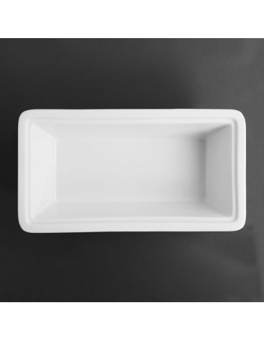 Plat porcelaine GN 1/3 100mm Olympia - Vente en ligne