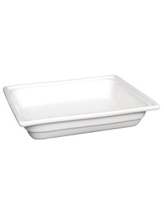 Plat en porcelaine GN 1/2 100mm Olympia - 4.46L