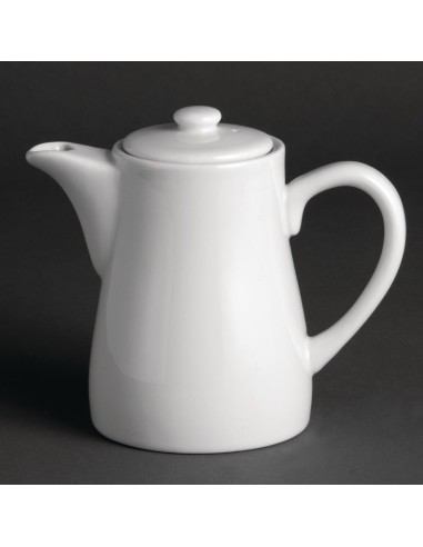Cafetière Olympia Whiteware 310 ml - lot de 4