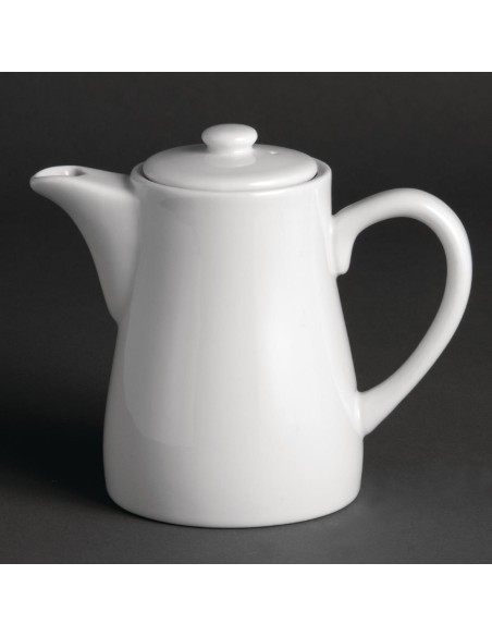 Cafetière Olympia Whiteware 310 ml - lot de 4