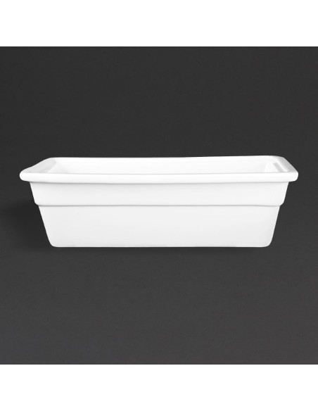 Plat porcelaine GN 1/3 100mm Olympia - Vente en ligne