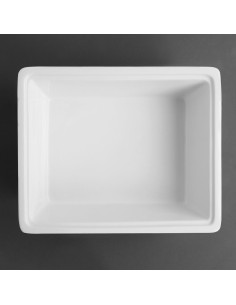 Plat en porcelaine GN 1/2 100mm Olympia - 4.46L 2