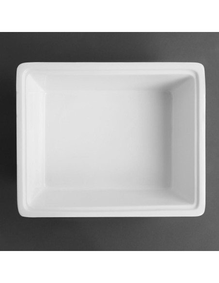 Plat en porcelaine GN 1/2 100mm Olympia - 4.46L