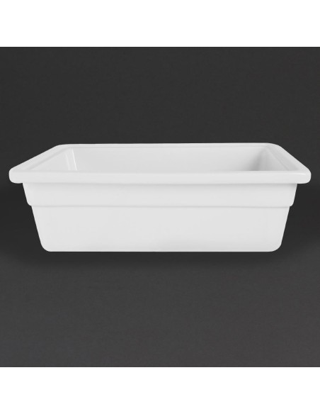 Plat en porcelaine GN 1/2 100mm Olympia - 4.46L