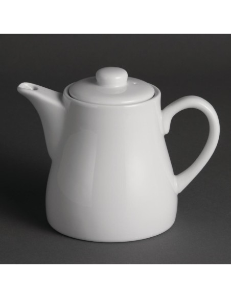 Théières Olympia Whiteware 483 ml - lot de 4