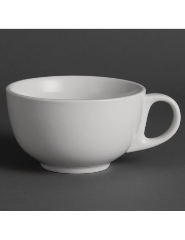 Tasses à cappuccino Olympia Whiteware 425 ml - lot de 12