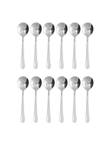 Cuillère à soupe ronde Olympia Buckingham - lot de 12