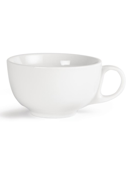 Tasses à cappuccino Olympia Whiteware 425 ml - lot de 12