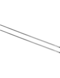 Poteaux chromé Vogue 1830mm - lot de 2