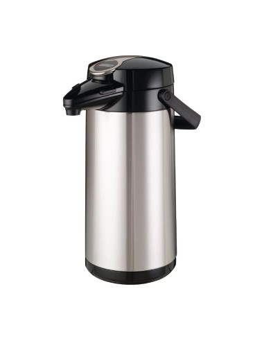 Pichet à pompe inox Bravilor Furento 2,2 L - Isotherme