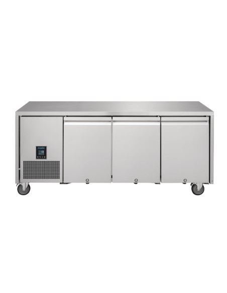Table réfrigérée négative 3 portes Polar 420L - Premium