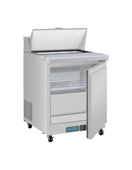 Comptoir réfrigéré Polar 154L - 8 bacs GN 1/6