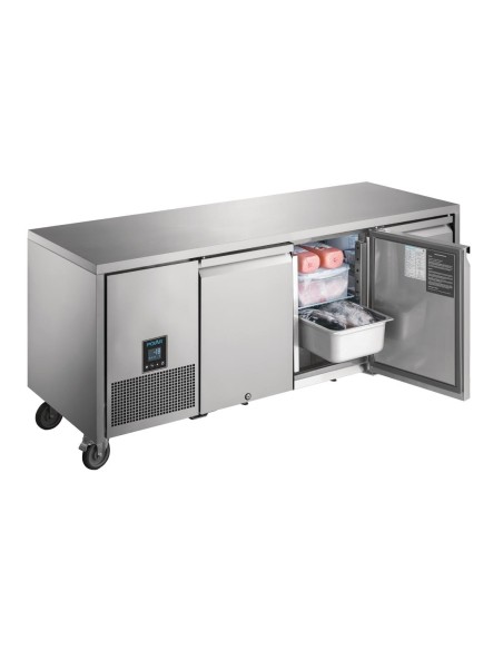 Table réfrigérée négative 3 portes Polar 420L - Premium