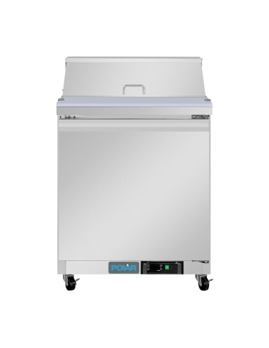 Comptoir réfrigéré Polar 154L - 8 bacs GN 1/6