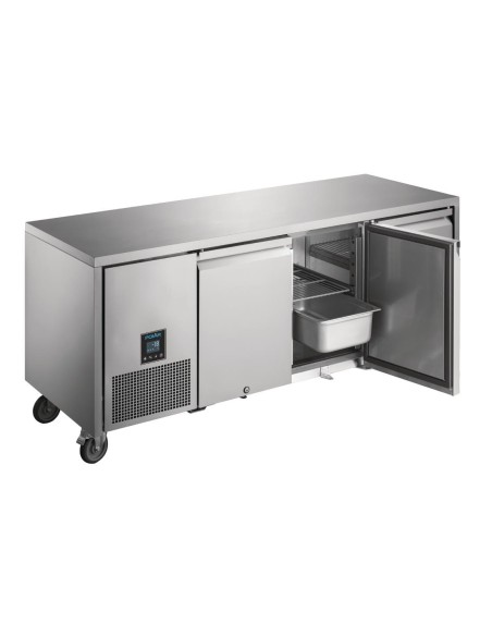Table réfrigérée négative 3 portes Polar 420L - Premium