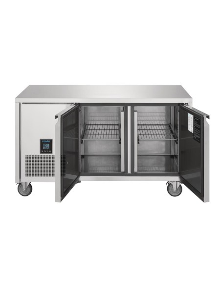 Table réfrigérée positive 2 portes Polar U Premium 267L