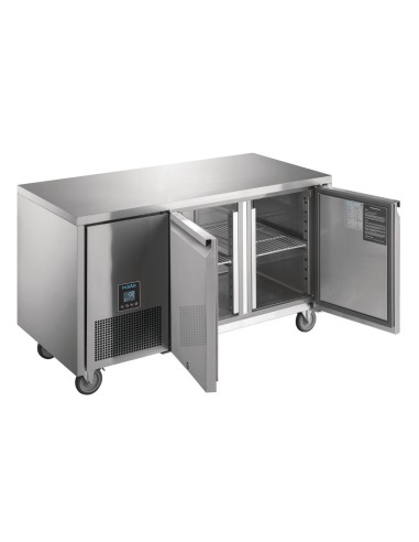 Table réfrigérée positive 2 portes Polar U Premium 267L