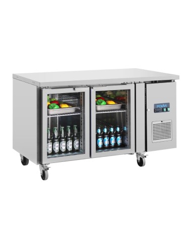 Table réfrigérée Polar 2 portes 205 L - 300W