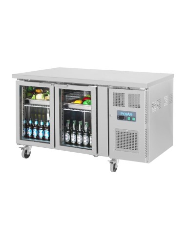 Table réfrigérée Polar 2 portes 205 L - 300W