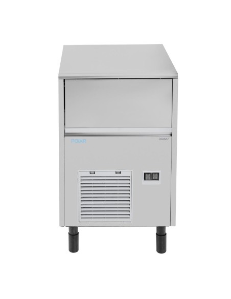 Machine à glaçons gourmet Polar 33 kg - Inox