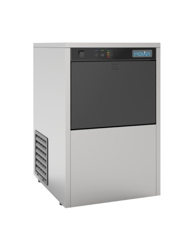 Machine à glaçons Polar UVC 20 kg/jour - Comptoir inox
