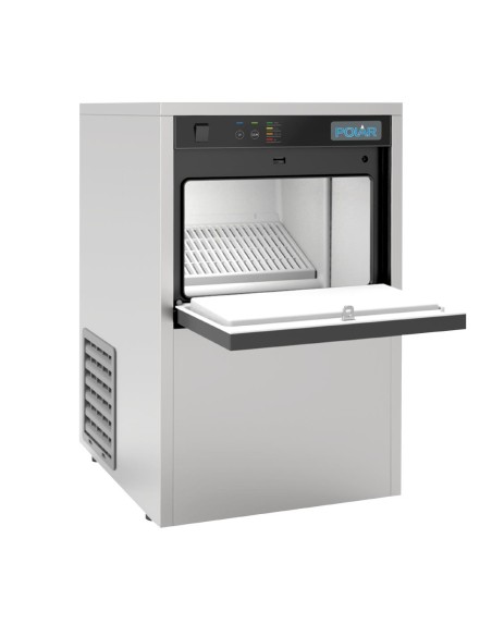 Machine à glaçons Polar UVC 20 kg/jour - Comptoir inox