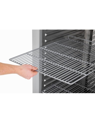Vitrine réfrigérée positive double porte Polar 1400L - B