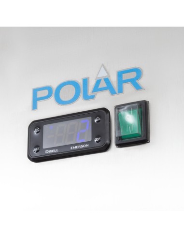 Vitrine réfrigérée positive double porte Polar 1400L - B