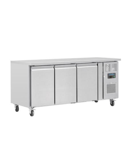 Table réfrigérée positive 3 portes Polar 417L - 291L