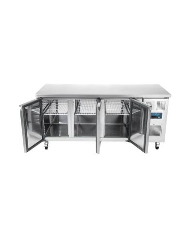 Table réfrigérée positive 3 portes Polar 417L - 291L