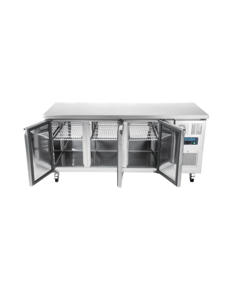 Table réfrigérée positive 3 portes Polar 417L - 291L