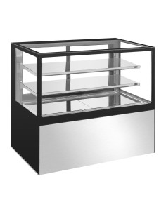Vitrine à pâtisserie réfrigérée Polar 485L - Argent