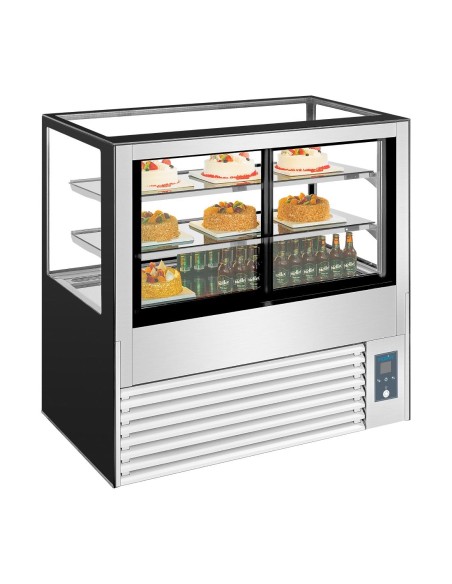 Vitrine à pâtisserie réfrigérée Polar Série U 385L