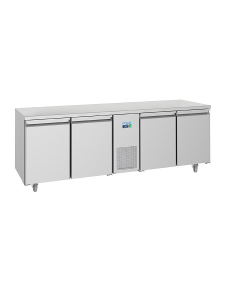 Table réfrigérée négative Polar 4 portes 632L - Économique