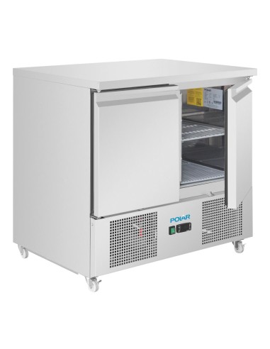 Comptoir à salade Polar U 2 portes - 257 L